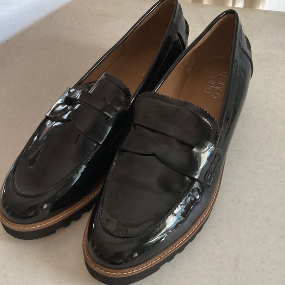 Franco Sarto Shoes - NWOT Franco Sarto Black Patent Loafers